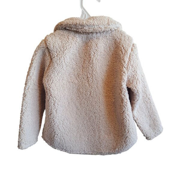 4/$20 Gerber Modern Moments Unisex Micro Plush Button Down Jacket Size 24 Months - Picture 6 of 10